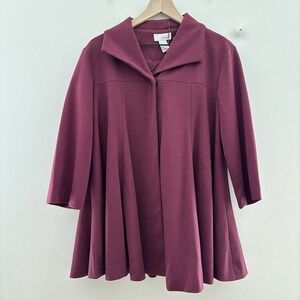Spiegel Cape 12 Jacket Witchy Fairy Cottagecore Ponte Knit Cardigan Coat‎ Boo